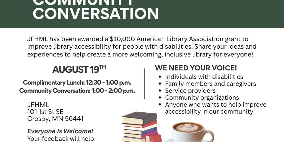 Community Conversation (Facebook Post)